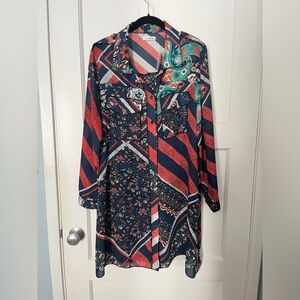 Boho long shirt/dress for any occasion NWT